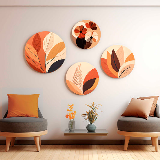 Autumn Leaves Gallery Wall