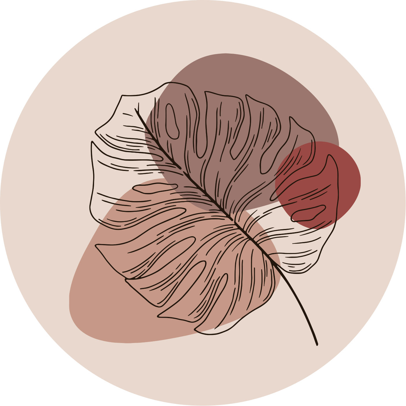 Botany №14 Round Poster