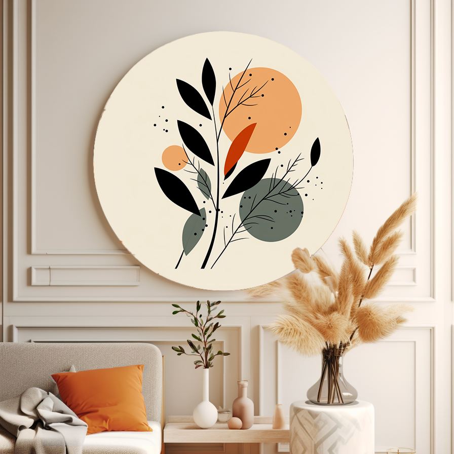 Botany №22 Round Poster