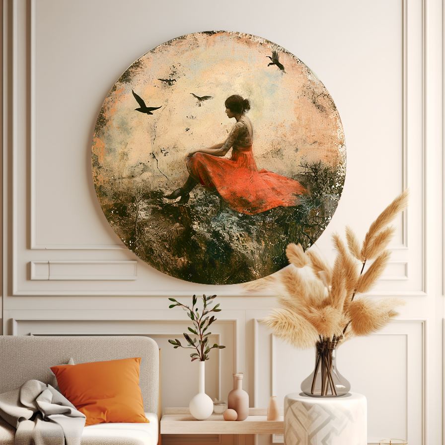 Robe Corail Ronde Poster