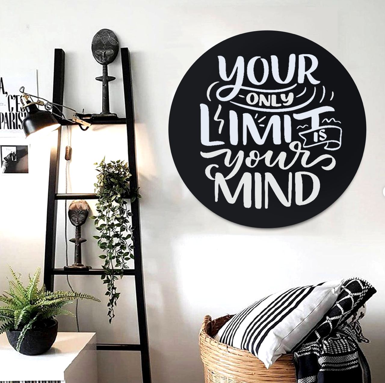 Your Only Limit is Your MindRound Poster