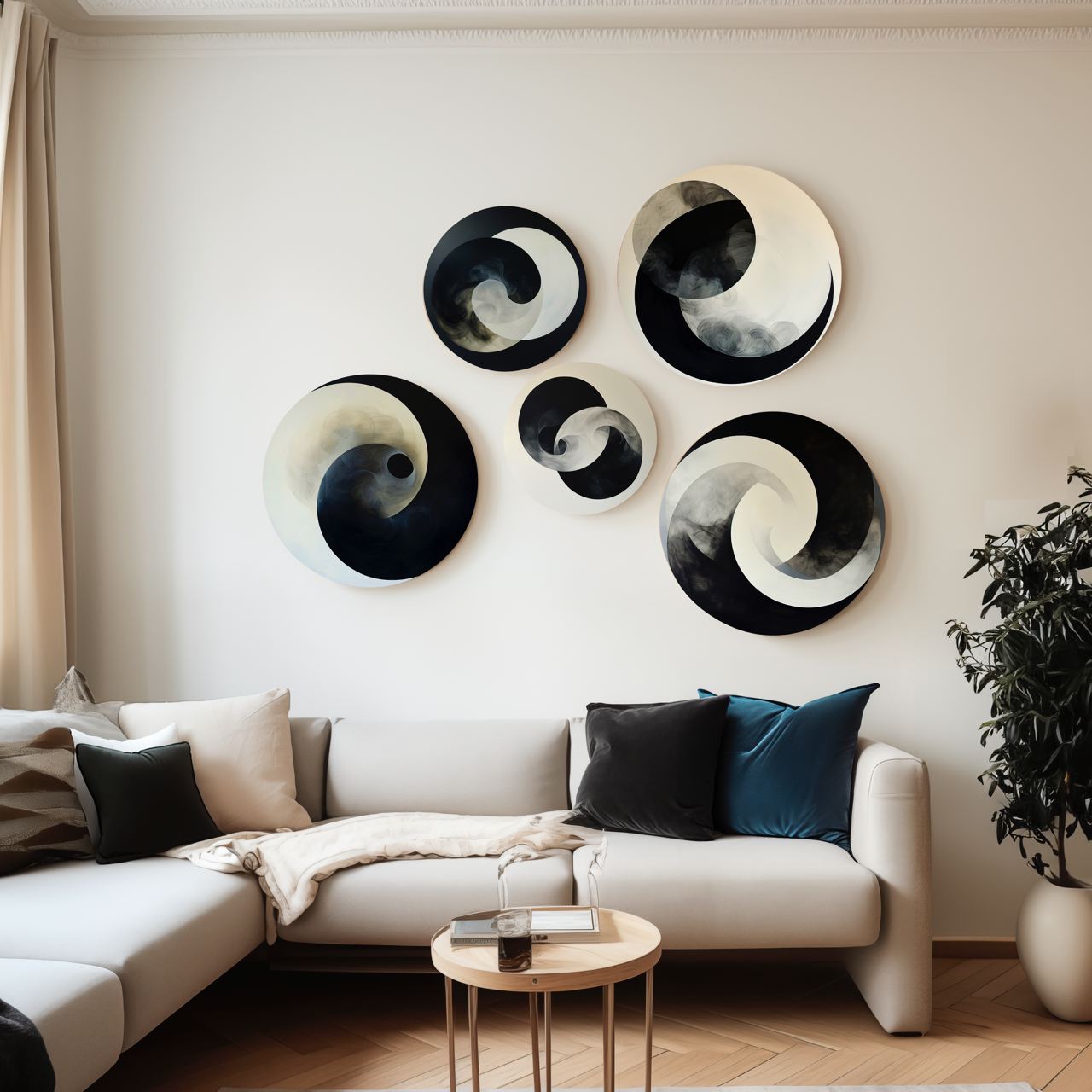 Black and White Gallery Wall