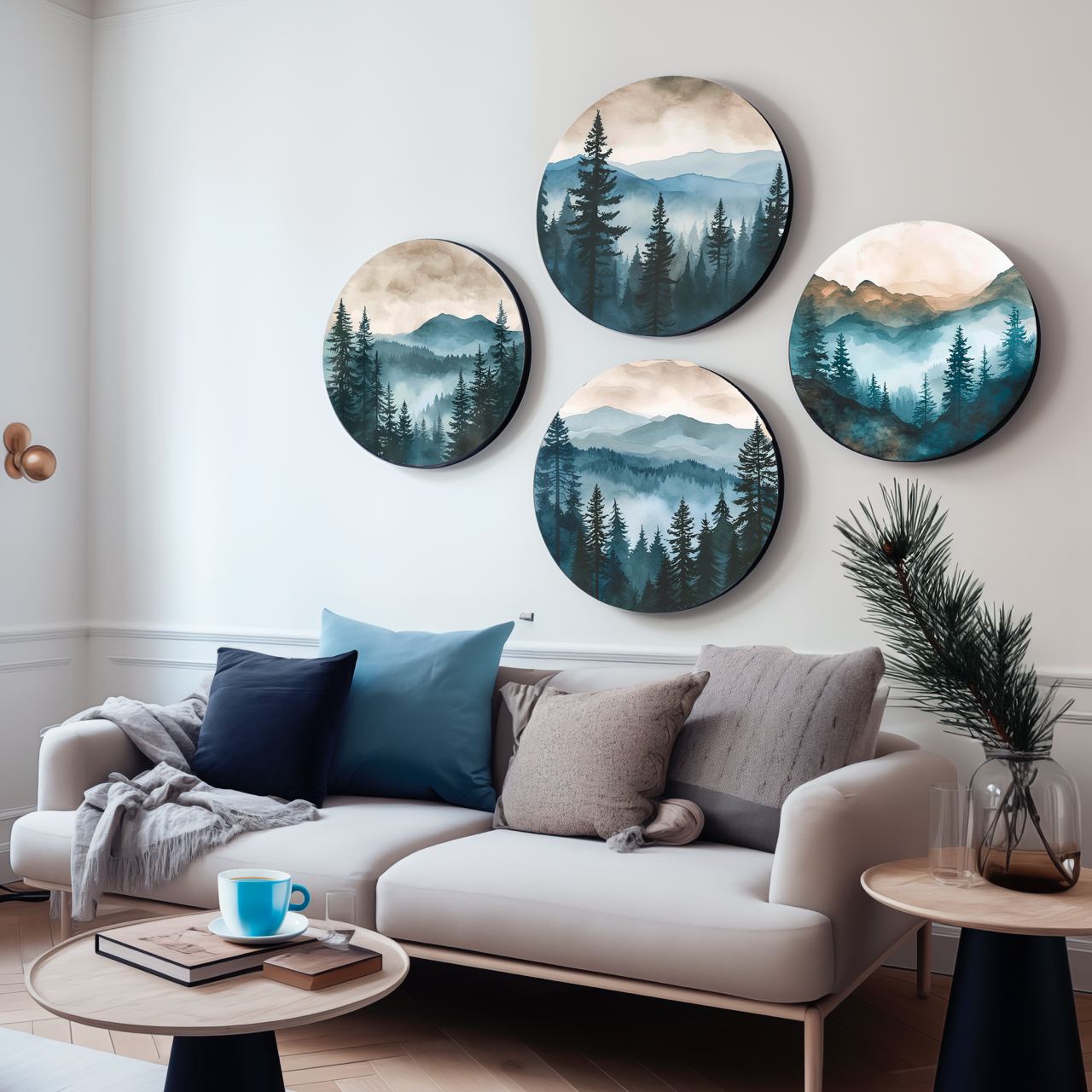 Alpine Forests Gallery Wall