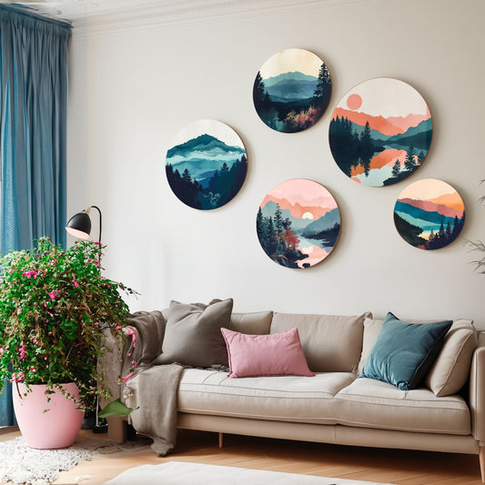 Landscapes of Spain Gallery Wall