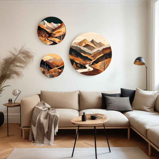 Mountain Landscape Gallery Wall