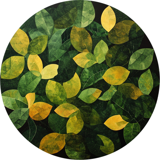 Lemon Tree Round Poster